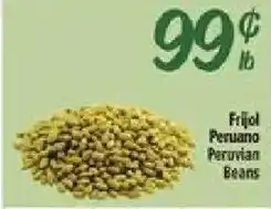 El Super Frijol Peruano Peruvian Beans offer
