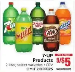 Lucky Supermarkets 7-up Products offer