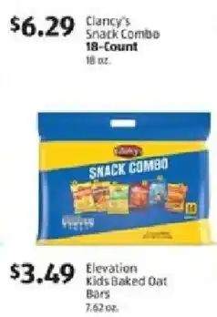 Clancy's Snack Combo