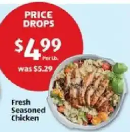 Aldi Fresh Seasoned Chicken offer