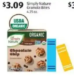 Aldi Simply Nature granola bites offer
