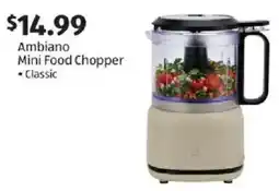 Aldi Ambiano mini food chopper offer
