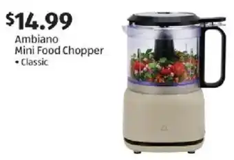 Ambiano mini food chopper