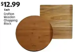 Aldi Crofton wooden chopping block offer
