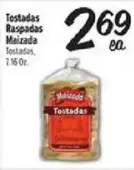 El Super Tostadas Maizada Tostadas offer