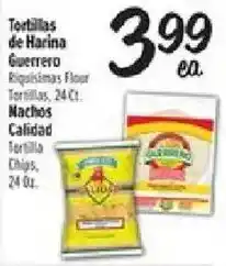 El Super Tortillas de Harina Guerrero offer