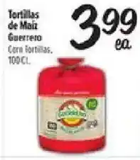 El Super Corn tortillas offer