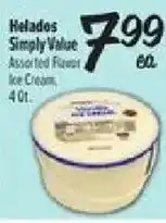 El Super Helados Simply Value Ice Cream offer
