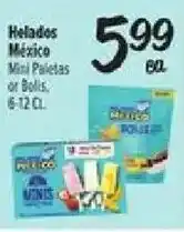 El Super Helados Mexico Mini Paletas or Bolis offer