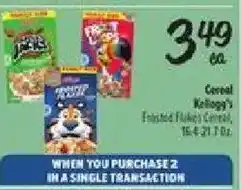 El Super Kellogg's Frosted Flakes Cereal offer