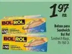 El Super Bol Rol Sandwich Bags offer