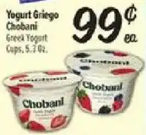 El Super Chobani Greek Yogurt Cups offer