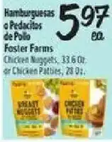 El Super Foster Farms Chicken Nuggets or Chicken Patties offer