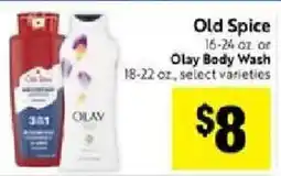 Lucky Supermarkets Old Spice or Olay Body Wash offer
