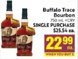 Lucky Supermarkets Buffalo Trace Bourbon offer