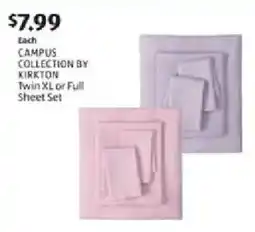 Aldi Campus Collection by Kirkton Sheet Set offer