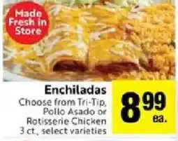 Lucky Supermarkets Enchiladas offer