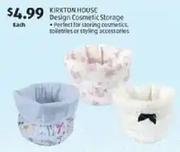 Aldi Kirkton House Design Cosmetic Storage offer