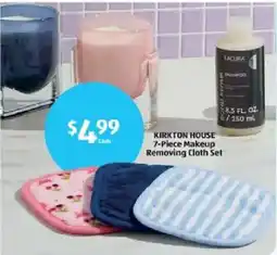 Aldi Kirkton House Makeup Removing Cloth Set offer