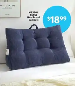 Aldi Kirkton House Headboard Backrest offer