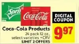 Lucky Supermarkets Coca-Cola Products offer