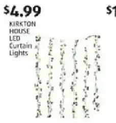 Aldi Kirkton house led curtain lights offer