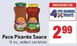 Lucky Supermarkets Pace Picante Sauce offer