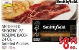 Ingles Markets Smithfield smokehouse reserve bacon offer