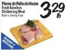 El Super Fresh Boneless Chicken Leg Meat offer