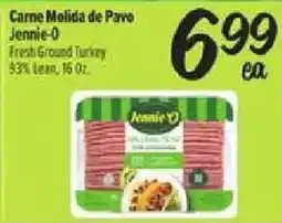 El Super Jennie-O Fresh Ground Turkey offer