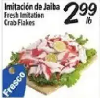 El Super Fresh Imitation Crab Flakes offer