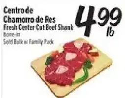 El Super Fresh Center Cut Beef Shank offer