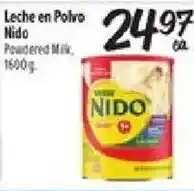 El Super Nido powdered milk offer