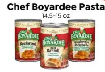 Chef Boyardee pasta