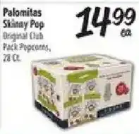 El Super Palomitas Skinny Pop Original Club Pack Popcorns offer