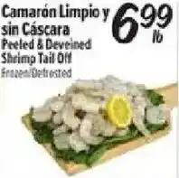 El Super Peeled & Deveined Shrimp Tail Off offer