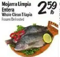 El Super Mojarra Limpia Entera offer