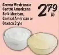 El Super Crema Mexicana or Centro Americana offer