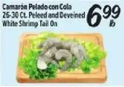 El Super White Shrimp Tail On offer