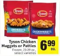 Lucky Supermarkets Tyson Chicken Nuggets or Patties offer