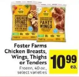 Lucky Supermarkets Foster Farms Chicken Breasts, Wings, Thighs or Tenders offer