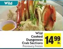 Lucky Supermarkets Wild Cooked Dungeness Crab Sections offer