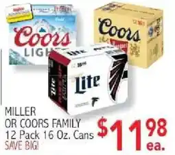 Ingles Markets Miller or Coors Family offer