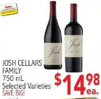Ingles Markets Josh Cellars Family offer