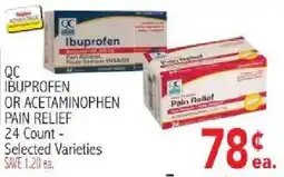 Ingles Markets QC Ibuprofen or Acetaminophen Pain Relief offer