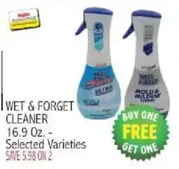 Ingles Markets Wet & Forget Cleaner offer