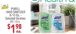 Ingles Markets Purell hand sanitizer offer