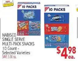 Ingles Markets Nabisco single serve multi-pack snacks offer