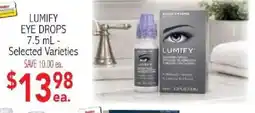 Ingles Markets Lumify eye drops offer