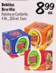 El Super Bebidas New Mix offer